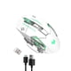 thumbnail image 2 of Ratón inalámbrico USB Recargable Silencioso 2.4GHz Receptor de ratón mecánico Reemplazo de trabajo ergonómico para iOS Diseñado para Windows Blanco Inevent EL005321-03B, 2 of 7