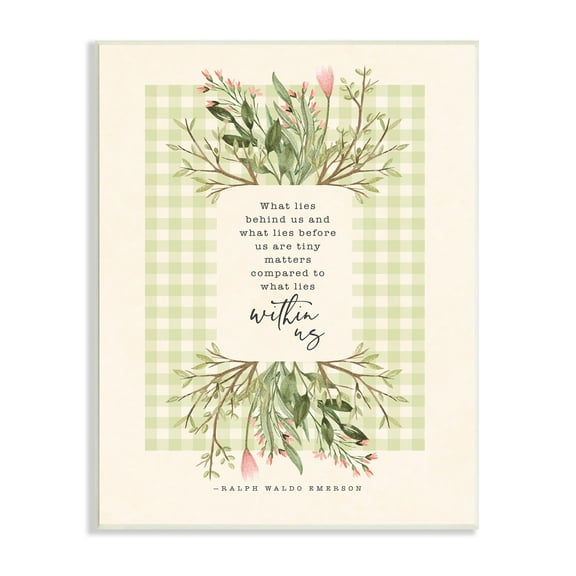 Stupell Indtries What Lies Behind Phrase Motivational Living Today,13 x 19,Design by Tammy Apple