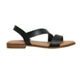 thumbnail image 2 of CUSHIONAIRE Women's Lido Asym Slingback Sandal +Memory Foam, 2 of 5