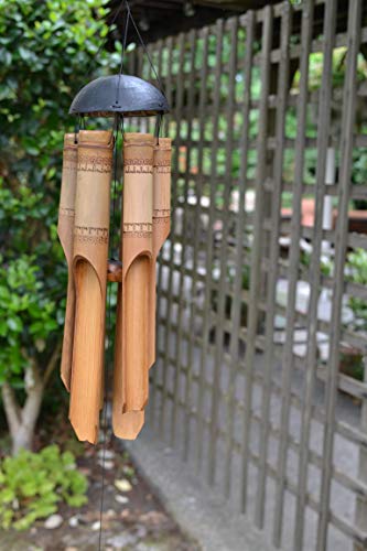 cohasset gifts & garden lace simple bamboo wind chime