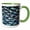 Green/White, variant on 3drose, Artistic Abstract, Pattern in Ceramic Dish, Florida - Us10 Aje0188 - Adam Jones, 15oz Mug