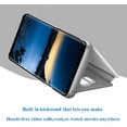 thumbnail image 6 of Compatible with Samsung Galaxy Note 10 Plus Case Flip Leather Cover Clear S-View Mirror Shockproof Cover with Kickstand Anti-Scratch Protective Phone Cases Cover for Samsung Note 10 Plus 4G/5G, 6 of 14