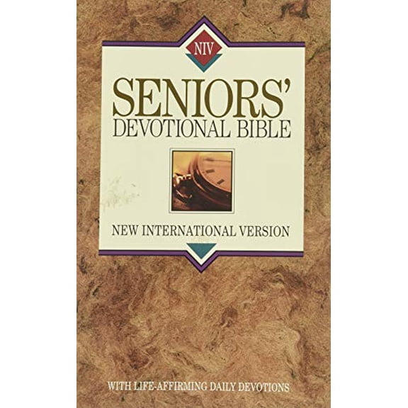 Pre-Owned Seniors' Devotional Bible: New International Version (Paperback) 0310918219 9780310918219
