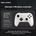 thumbnail image 2 of Controlador inalámbrico AKNES 8BitDo Ultimate 2 para Windows y Android, 2 of 9