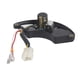 thumbnail image 2 of Reguladores de voltaje automáticos universales ANGGREK estilo media luna ajustable 1PH 6 cables para motor de gasolina, 2 of 8