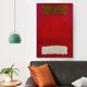 thumbnail image 4 of Póster de lienzo con impresión en rojo, blanco y marrón de Mark Rothko, 1957, arte de pared, decoración para dormitorio, imagen impresa moderna para el hogar, obras de arte, carteles de 24 x 36, 4 of 6