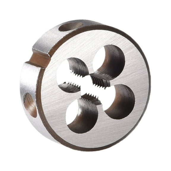 Uxcell M5 x 0.8 Metric Left Hand Alloy Steel Machine Thread Round Threading Dies