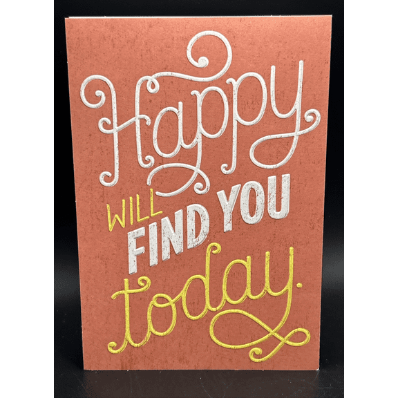 Cheer Up Greeting Card w/Envelope