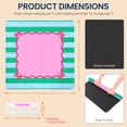 thumbnail image 2 of American Mahjong Mat with Rules Card Sliders, 31.5 Inch Striped Board Game Cover, Ships Rolled in Carrying Bag for Dominoes and Poker, 2 of 8