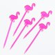 thumbnail image 4 of 100 piezas de plástico, cóctel, aperitivo, bebida de plástico, decoraciones y suministros para fiestas tropicales (rosa roja), 4 of 4