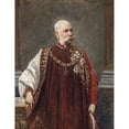thumbnail image 3 of Adolf Liebscher 15x18 Black Modern Framed Museum Art Print Titled - Franz Joseph (1903), 3 of 5
