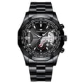 thumbnail image 1 of FNGEEN, relojes de lujo para Hombre, banda de acero inoxidable, Reloj de cuarzo resistente al agua a la moda para Hombre, Calendario, Reloj Masculino, Reloj para Hombre S001 Tan Jianjun  unisex, 1 of 2