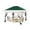 Dark Green, variant on 12' x 12' Outdoor Gazebo Shelter, Pop Up Heavy Duty Double Roof Patio Gazebo with Netting and Curtains, Outdoor Patio Canopy for Lawn, Garden, Backyard, Deck