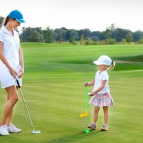 MEIBUTYUP Golf Toy Set for Kids, Plastic Sports Fitness Development Toys, Outdoor Play and Learning Activities