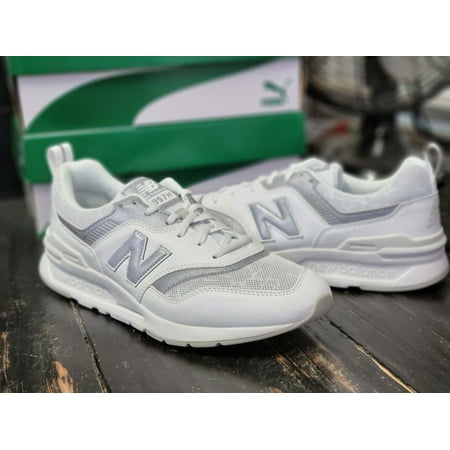 New Balance 997 White/Reflective 3M Silver Sneakers CM997HFK Men 8.5