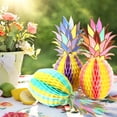 thumbnail image 6 of Firlar 3pcs Colorful Paper Pineapple Table Hanging Decoration for Tropical Hawaiian Party Favors Wedding Home Decor;3pcs Colorful Pineapple Table Hanging Decoration for Wedding Home Decor, 6 of 7