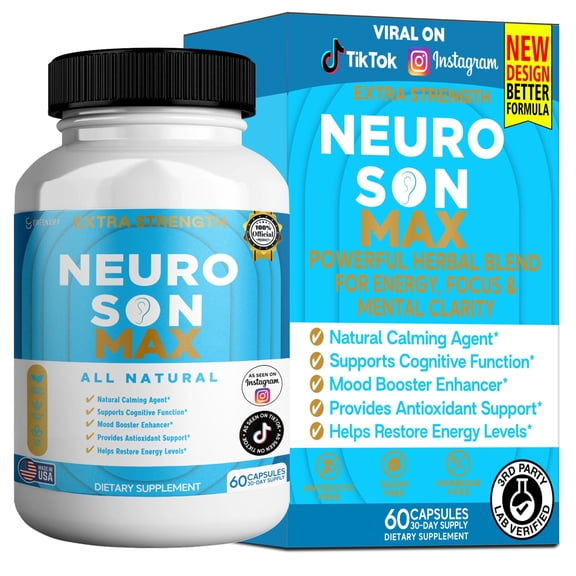 GreenVify NeuroSon Max – Cognitive & Daily Brain Wellness Support Formula