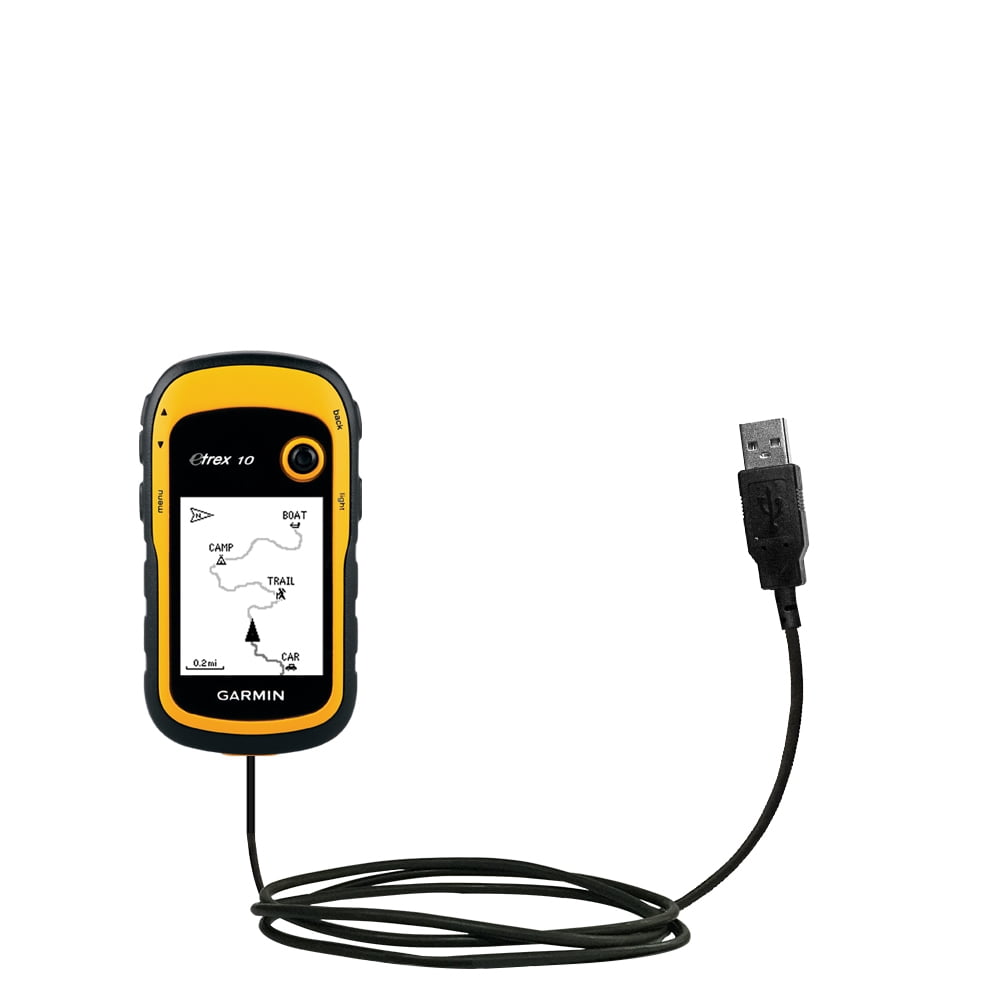 tsunamien Kilauea Mountain Grisling Classic Straight USB Cable suitable for the Garmin etrex 10 20 30 with  Power Hot Sync and Charge Capabilities - Uses Gomadic TipExchange  Technology - Walmart.com