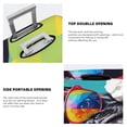 thumbnail image 3 of Fotbe Rainbow Bulldog Sunglasses Funda Protectora para Equipaje, Antirrayones y Resistente a la Suciedad, Compatible con Maletas de 18 a 32 Pulgadas-Small, 3 of 7