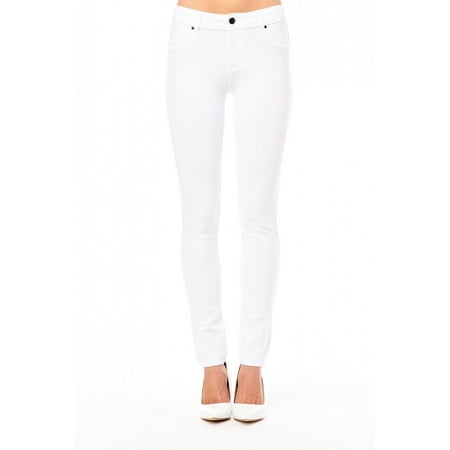 Red Gelscrubs Pant - Womens Solid Reform Basic Classic Soft Shaping Jegging Pants 611S (S, White)