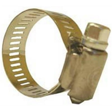 

The Main Resource TMRHC3-6P 0.43-20.15 in. No. 6 Ventilated Stainless Steel Band & Housing Premium Standard Hose Clamp - Case of 10