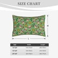 thumbnail image 4 of Yiaed Vintage Sugar Skull Print Brushed Microfiber Envelope Pillowcases, Standard,Envelope Closure Pillow Cases(Without Pillow Core)-14"x20", 4 of 6