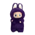thumbnail image 1 of Winter Clearance Labubu doll POP mart labubu Adorable Plush Purple Bunny Costume Doll Soft and Cuddly Toy for Kids Perfect Gift for Birthdays and Holidays, 1 of 3