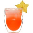 thumbnail image 2 of Ozeri Serafino Double Wall Beverage Glasses - 8 Oz Set Of 4, Insulated Borosilicate Glass 2 of 10