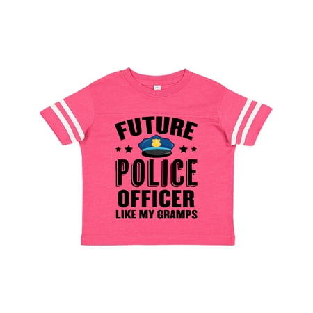 

Inktastic Future Police Officer Like My Gramps Gift Toddler Boy or Toddler Girl T-Shirt