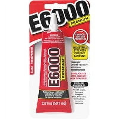 Eclectic E6000 2oz Premium Clear Adhesive with Nozzle Tip-