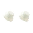 thumbnail image 1 of Decodeary Easy To Wear Hat Stylish Sun Protection For Any Occasion Stylish Protection Bucket Hat Caps Casual Comfort beige 2Set, 1 of 6