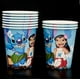 thumbnail image 3 of Vasos de papel desechables de Stitch Disney de color rosa de 9 oz, nuevos vasos para beber de 250 ml, suministros para fiestas, recuerdos de fiesta de cumpleaños, decoración, 3 of 5