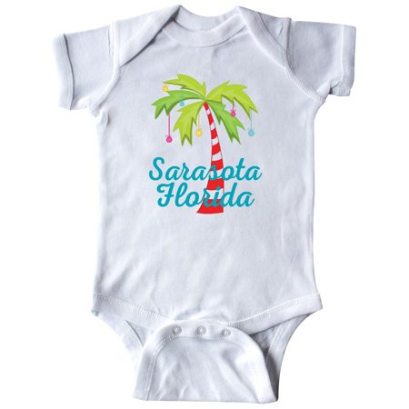 

Inktastic Sarasota Florida Christmas Vacation Gift Baby Girl Bodysuit