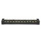 thumbnail image 5 of 2Pcs Terminal Strip TB Fixed Large Current Dual Row Wire Barrier Block Terminal Strip with Transparent Cover 600V 35A 12 Positions (3512), 5 of 5