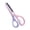 B, variant on Sktrjpolfis Safety Craft Scissors, Spring Loaded Blunt Tip Scissors, Two Tone Macaron Color Plastic Scissors for Home Office Art