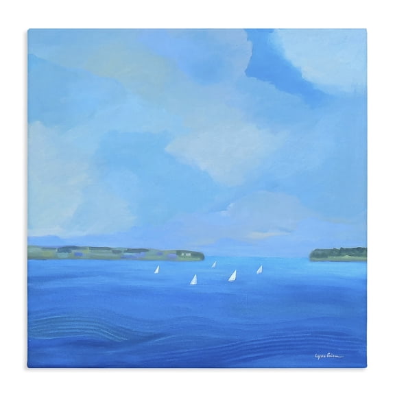Stupell Industries A Perfect Day Seascape Canvas Wall Art, design by Lynn Ericson Fine Art