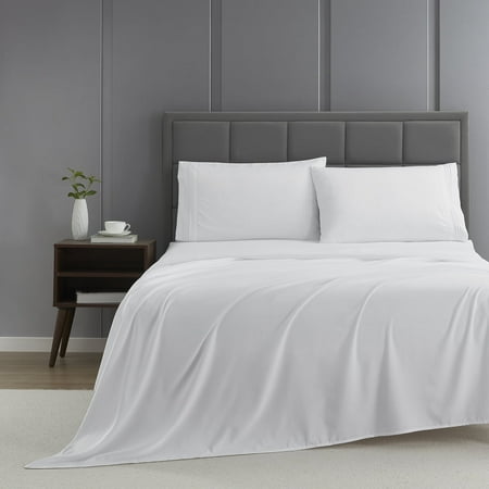 Nestl Full Size Sheets Set, Instantly Soft, Deep Pocket Bed Sheets Full 4 Piece, Luxury Soft Microfiber Full Sheets Sets, Beach Blue