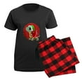 thumbnail image 5 of CafePress - Noel Turtle Pajamas - Women's Short Sleeve Print T-Shirt and Pants Dark Cotton Pajama Set, 5 of 7