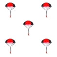 thumbnail image 1 of Bewildely Juguete de paracaídas para niños, paracaídas para lanzar a mano al aire libre, juguete educativo para niños, rojo Type2 NO2, 1 of 6