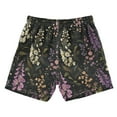 thumbnail image 7 of FORMRS Boys Swim Trunks Quick Dry Mesh Liner Boardshorts Sizes XS-XL, Purple Floral Pattern, 7 of 7