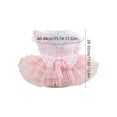 thumbnail image 3 of Eoozwa Dog Dress for 4th of July Independence Day Dog Dresses Tulle Skirts for Small Dogs Clothes Holiday Pet Outfits with Bowtie Patriotic Puppy Cats Apparel, 3 of 6