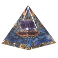 thumbnail image 3 of Healing Pyramid Decoration, Mental Protection Energy Pyramid Energy Balancing Stress Reduction  For Office For Meditation, 3 of 8