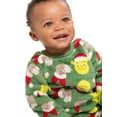 thumbnail image 3 of Christmas Shrek Baby Boys or Girls Print Plush Top and Pants Set, 2-Piece, Sizes Newborn-24M, 3 of 7