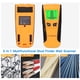 thumbnail image 3 of Eigraketly Detector de metales Pantalla LCD portátil Voltaje Escáner de pared Sensor Amarillo Equipos de laboratorio e instrumentos científicos Amarillo, 3 of 6