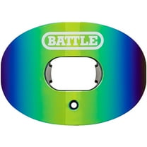 Battle Sports Prism Oxygen Lip Protector Mouthguard - Blue/Green