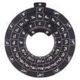thumbnail image 3 of De quintas rueda circular rueda circular herramienta de melodía de doble cara accesorios musicales, 3 of 7