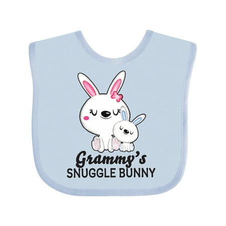 

Inktastic Grammys Snuggle Bunny Easter Gift Baby Boy Bib