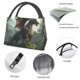 thumbnail image 4 of Fotbe Forest Stone-Colored Dragon Bolsa Térmica Portátil con Estampado, Bolsa de Entrega de Alimentos Aislada, Bolsa Reutilizable de Gran Capacidad para Comidas y Supermercado, 4 of 6