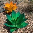 thumbnail image 3 of Decorative Metal Agave (Cupreate) - Garden Art (Yellow), 3 of 5