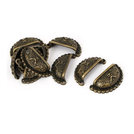 Vintage Bin Pull - Unique Bargains Vintage Style Drawer Dresser Case Box Crate Chest Pull Handle Knob 10PCS